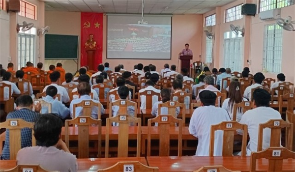 Hội nghị học tập triển khai, quán triệt, tuyên truyền Nghị quyết Trung ương Tám, khóa XIII của Đảng và chuyên đề học Bác năm 2024