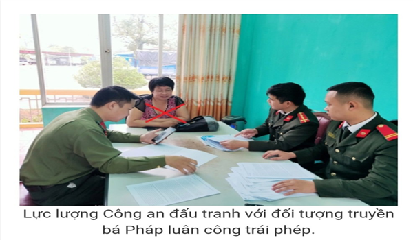 Nhận diện và cảnh giác hoạt động tuyên truyền "Pháp luân công"